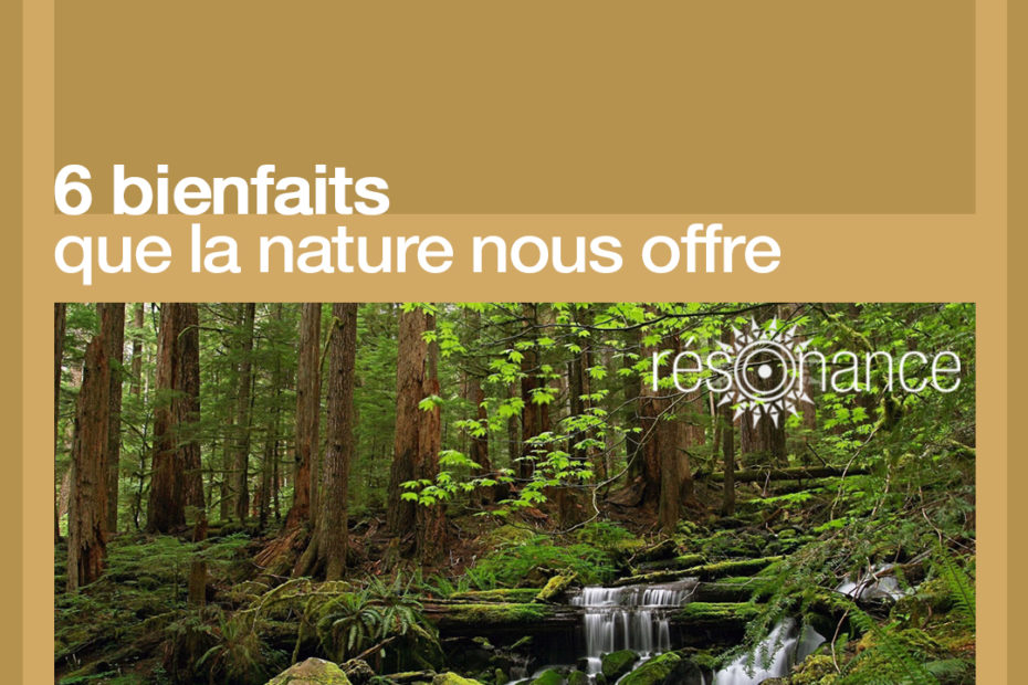 bienfaits de la nature